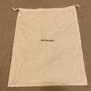 Balenciaga dust bag